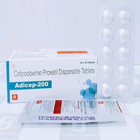 cefpodoxime 200mg  dispersible tablet