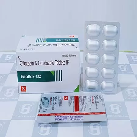 ofloxacin 200mg + ornidazole 500mg tablet