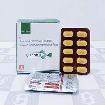 paracetamol 325mg + phenylephrine 5mg + diphenhydramine hcl 25mg + caffeine 30mg tablet