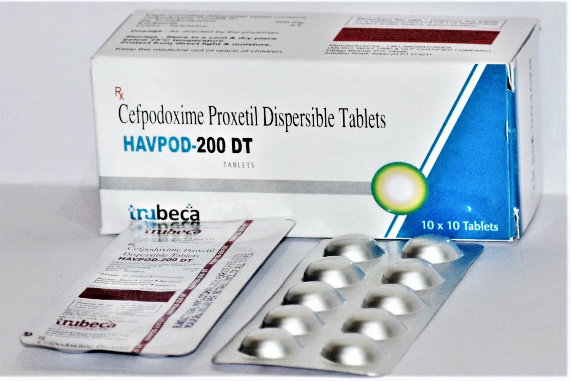 cefpodoxime 200mg dispersible tablet