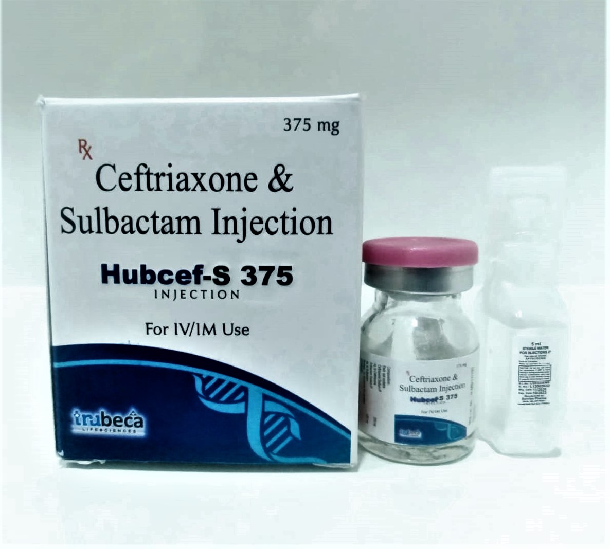 ceftriaxone 250mg + sulbactam 125mg injection