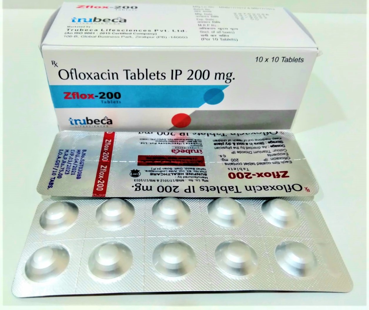 ofloxacin 200mg tablet