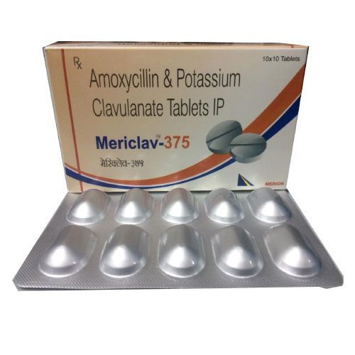 amoxycillin – 250 mg+   clavulanic acid 125 mg