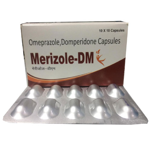 omeprazole – 20 mg  domperidone   10 mg.
