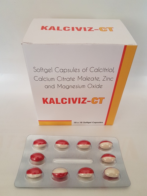 calcitriol, calcium citrate malate, zinc & mangnesium  cap