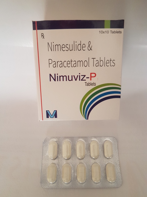 nimesulide 100mg + paracetamol 325 mg