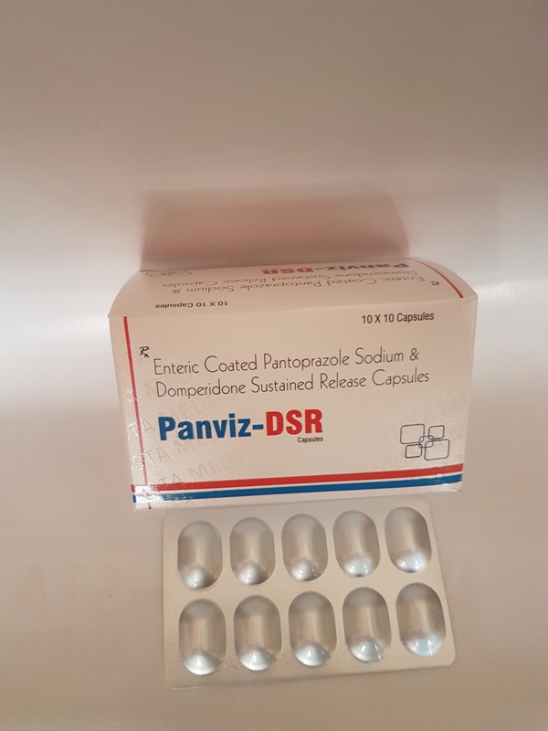 pantoprazole 40 mg + domperidone 30 mg s.r caps