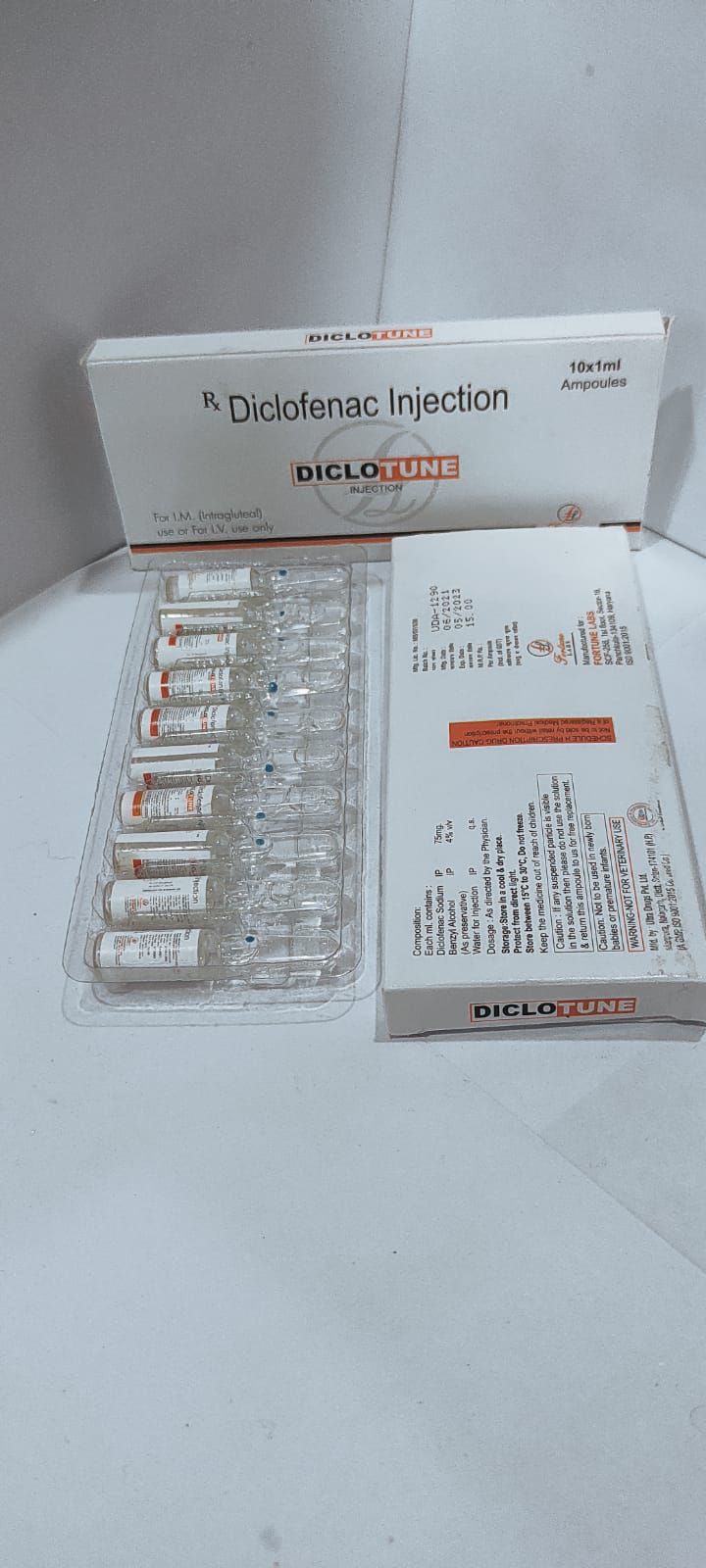 diclofenec sodium i.p. 1 ml 75mg