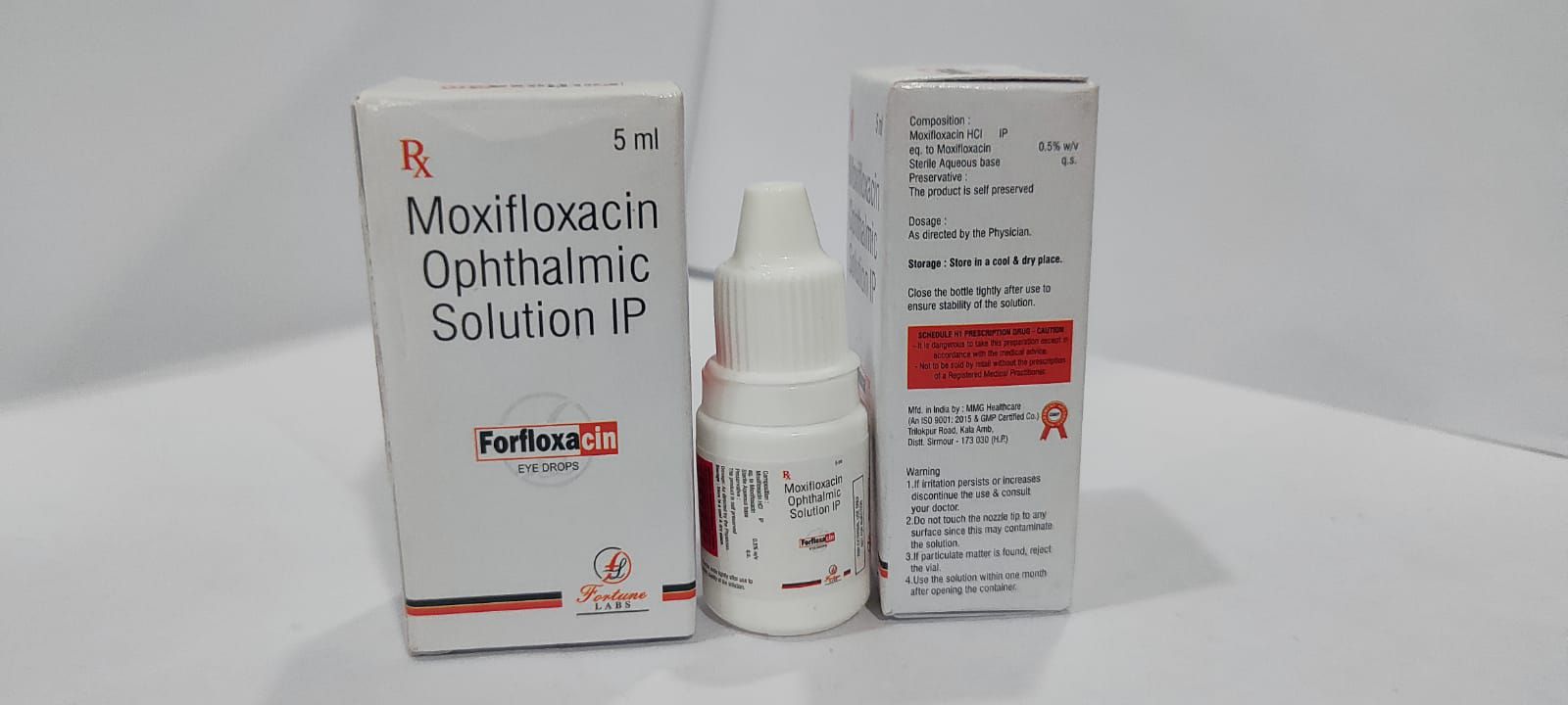 moxifloxacin 0.5 w/v