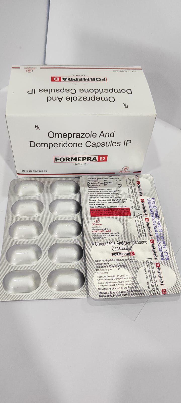omeprazole with domperidone