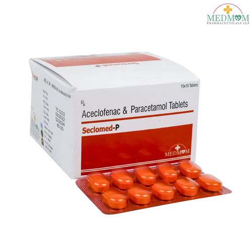 aceclofenac 100mg + paracetamol 325mg