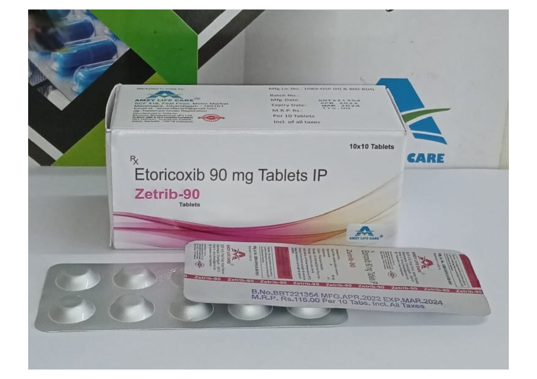 etoricoxib - 90 mg tablet