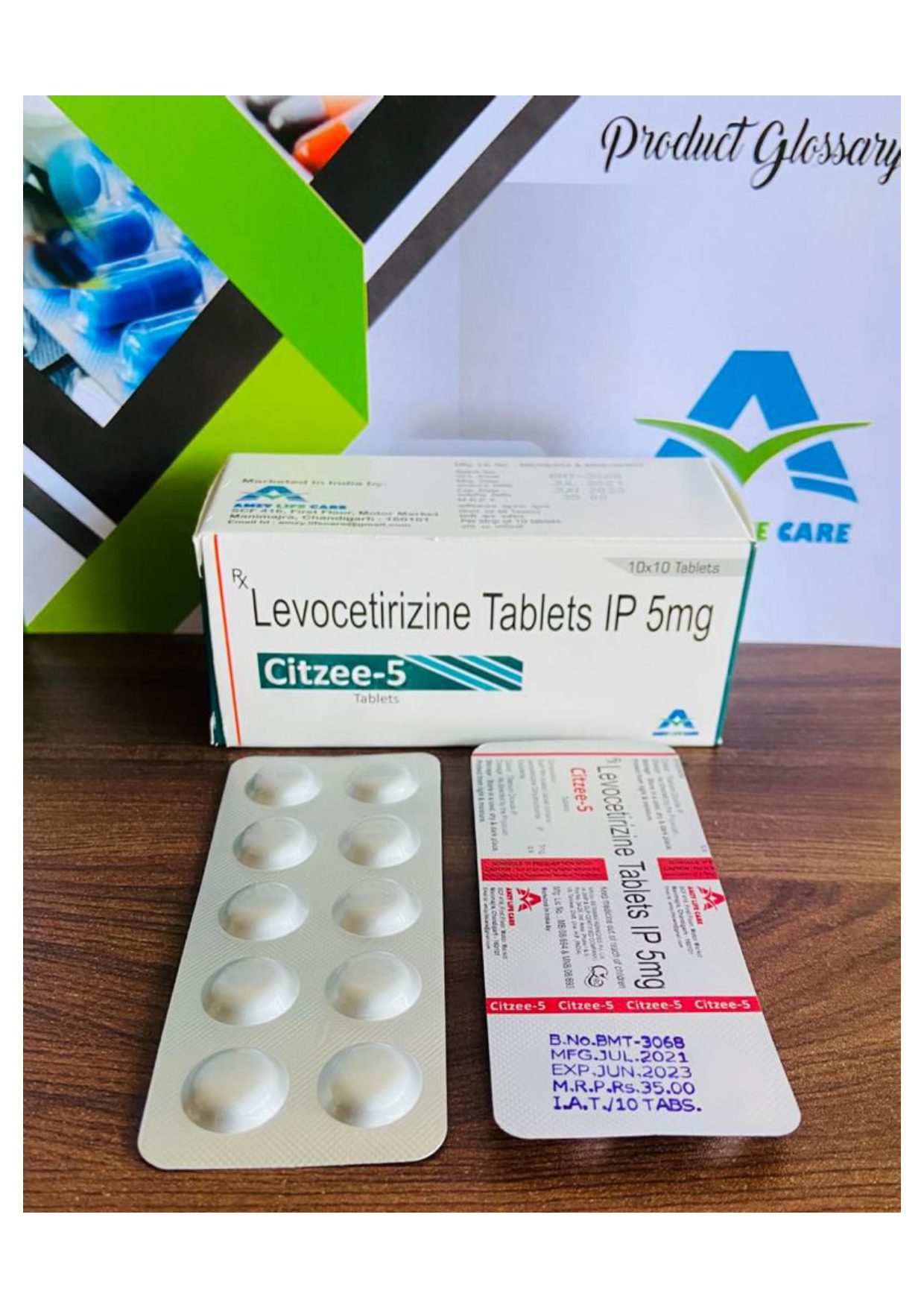 levocetirizine 5 mg tab