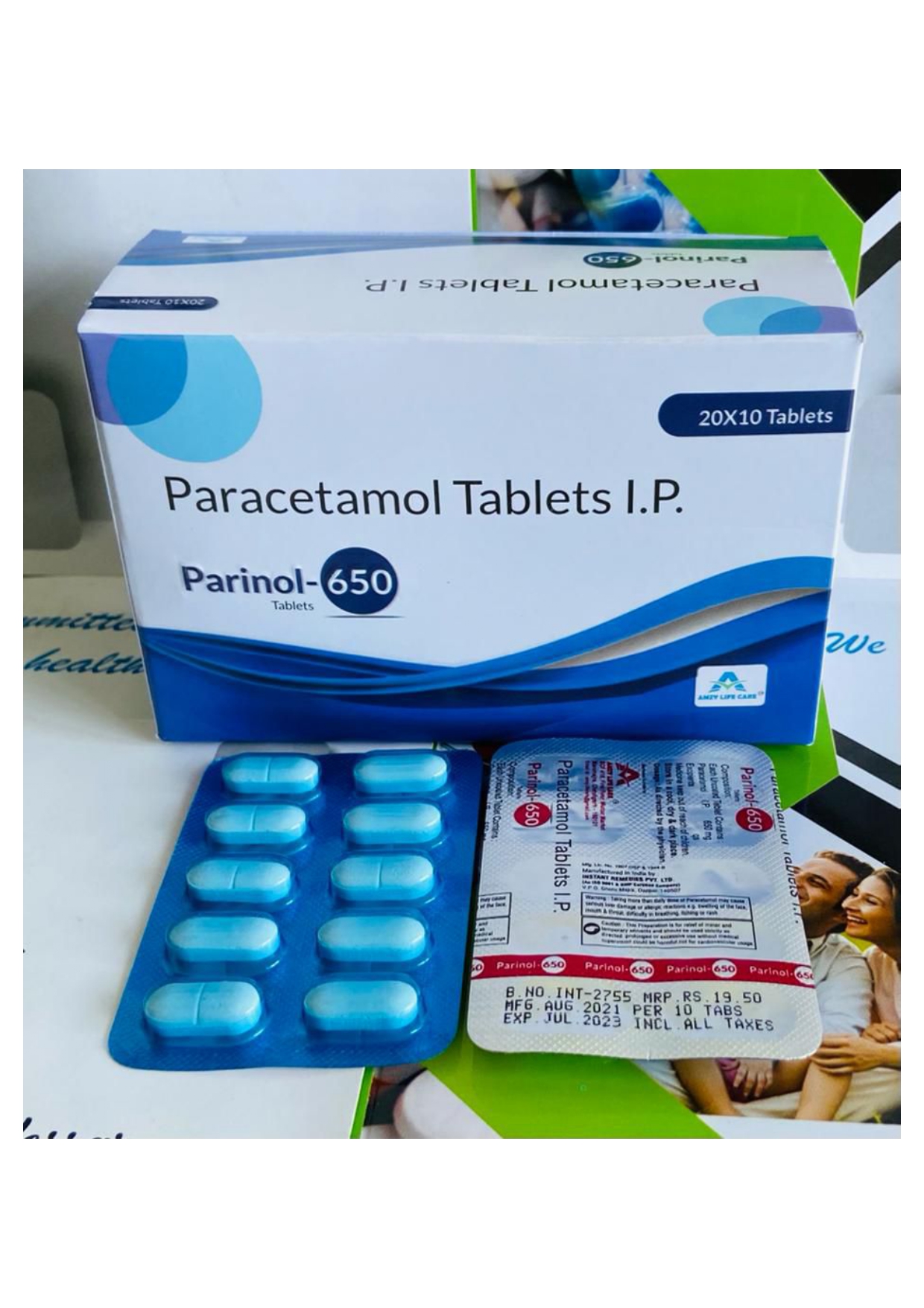 paracetamol -650mg