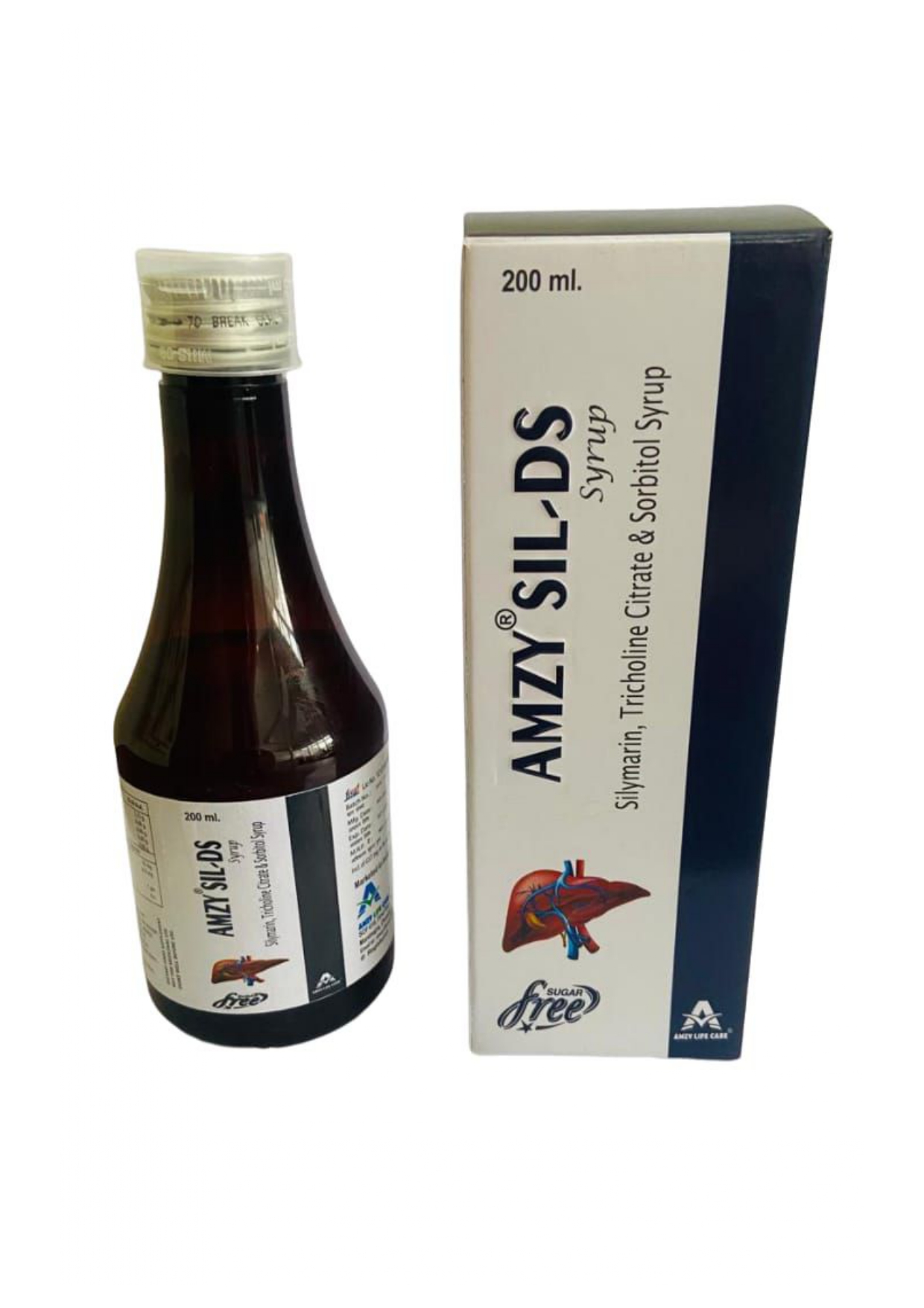silymarin 70 gm + tricholine citrate 210 mg + sorbitol syrup