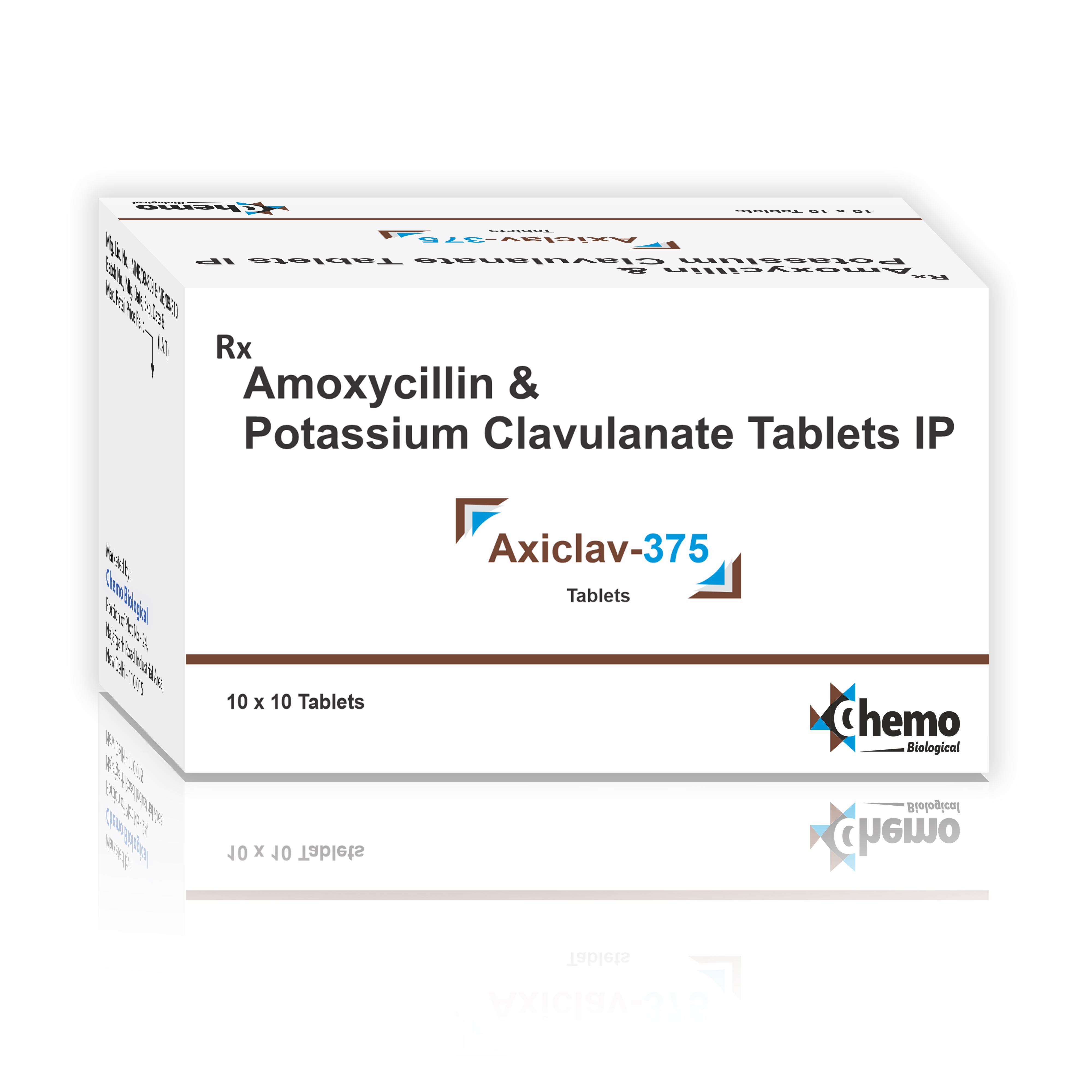 amoxycillin 250mg + clavulanic 125mg
