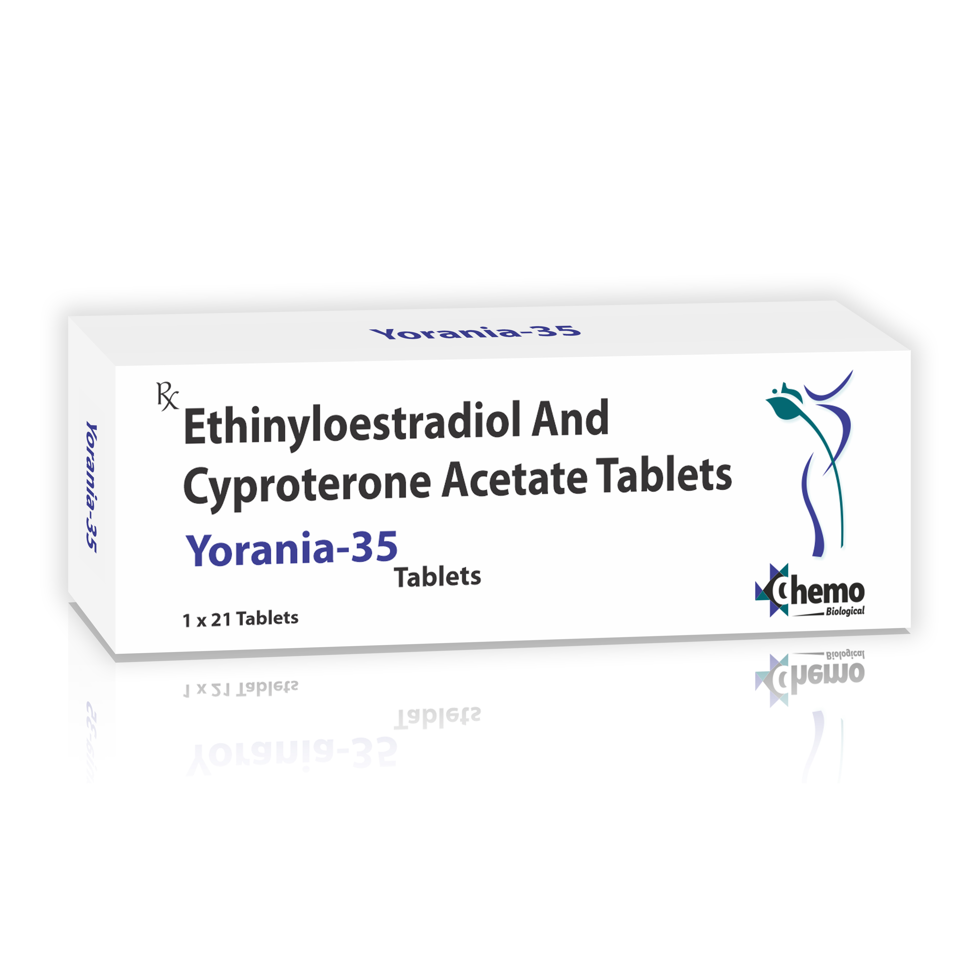 cyproterone acetate 2mg + ethinylestradiol 0.035mg