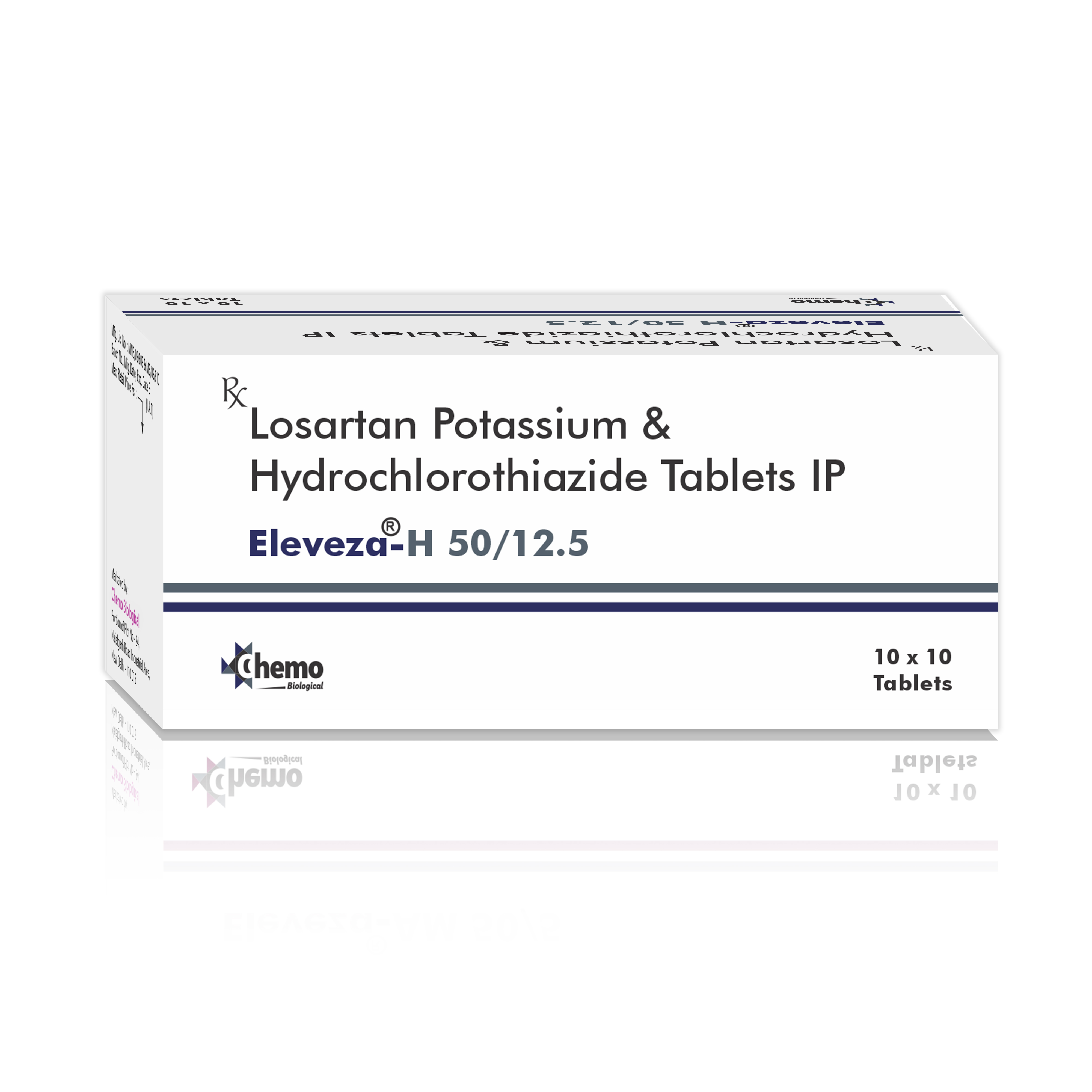 losartan 50mg + hydrochlorothiazide 12.5mg