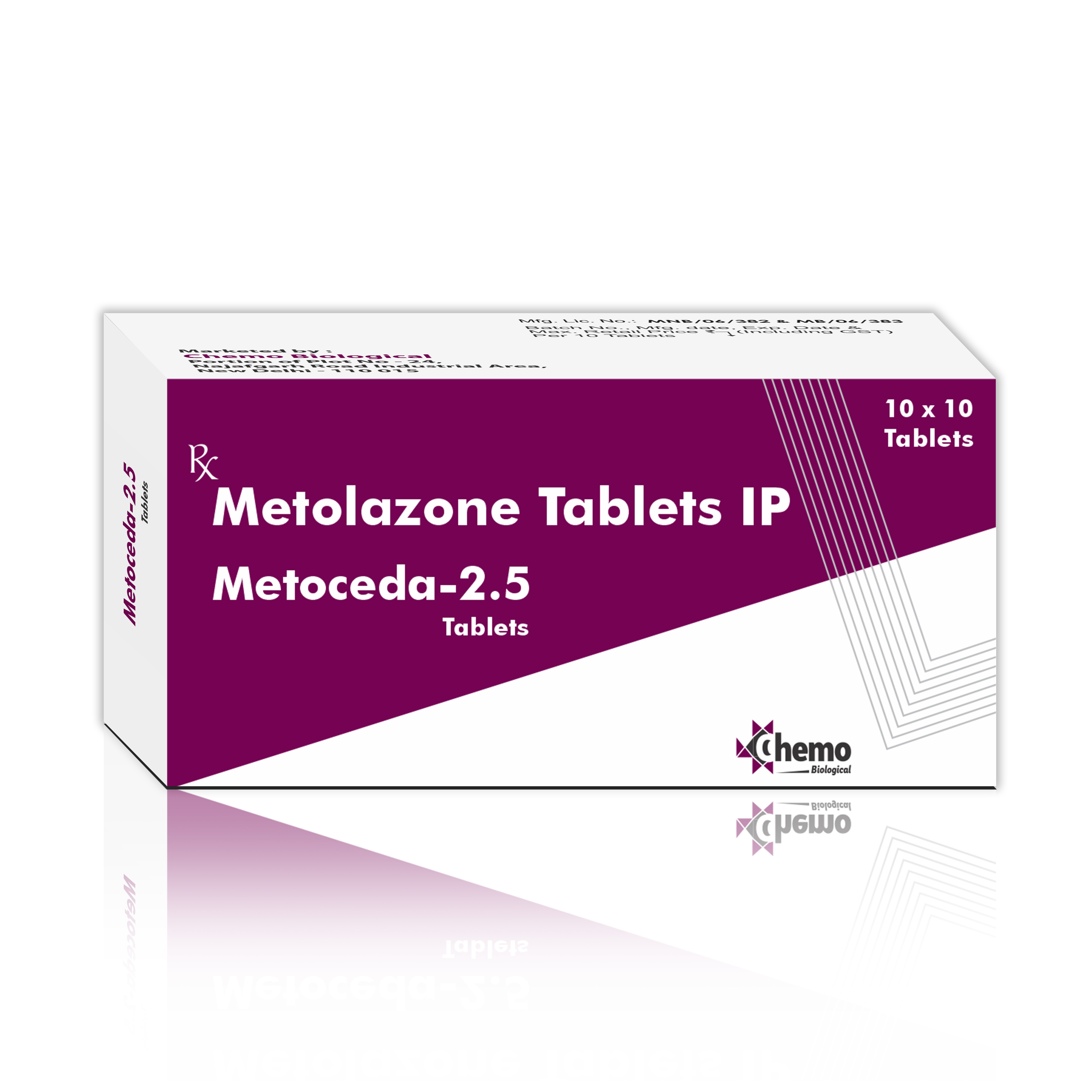 metolazone 2.5 mg