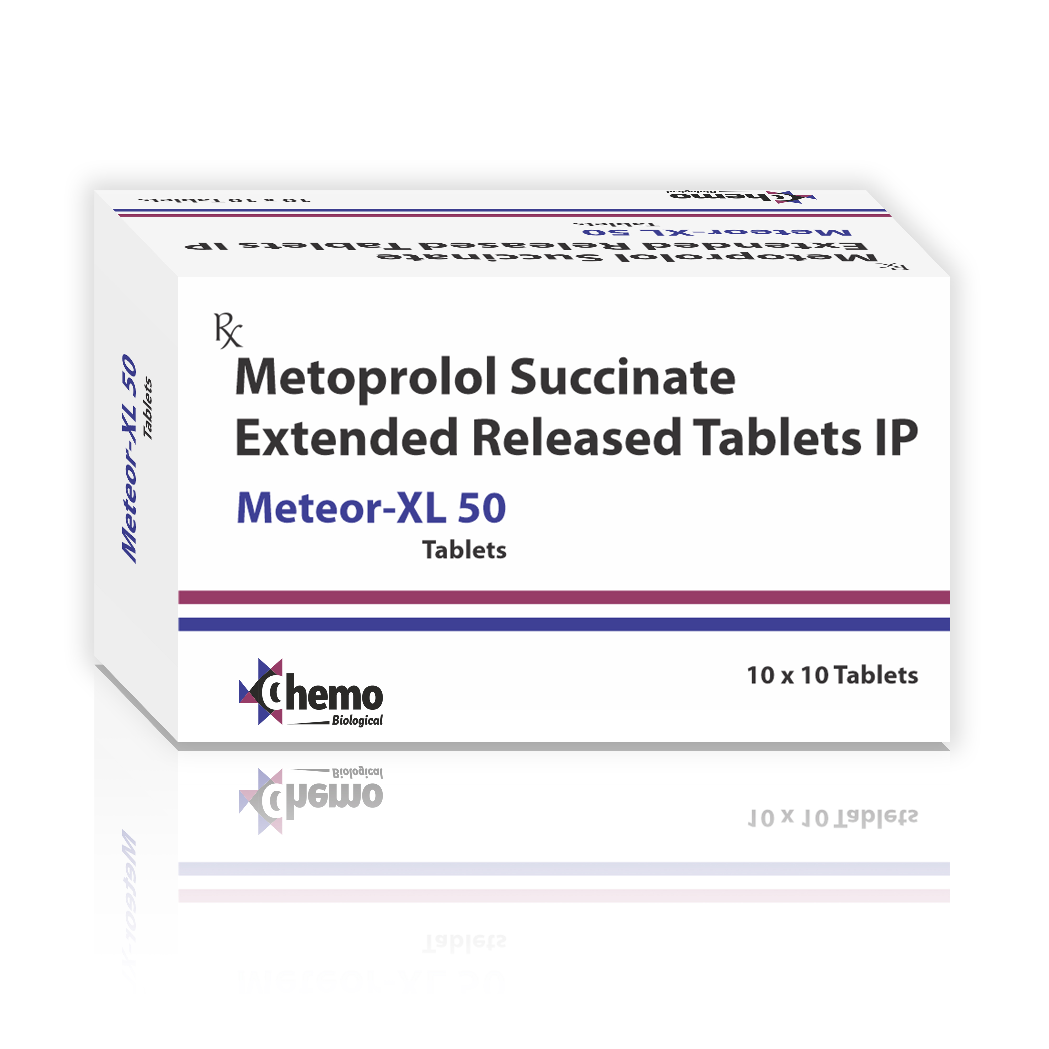 metoprolol succinate extended rel. tabs 50mg