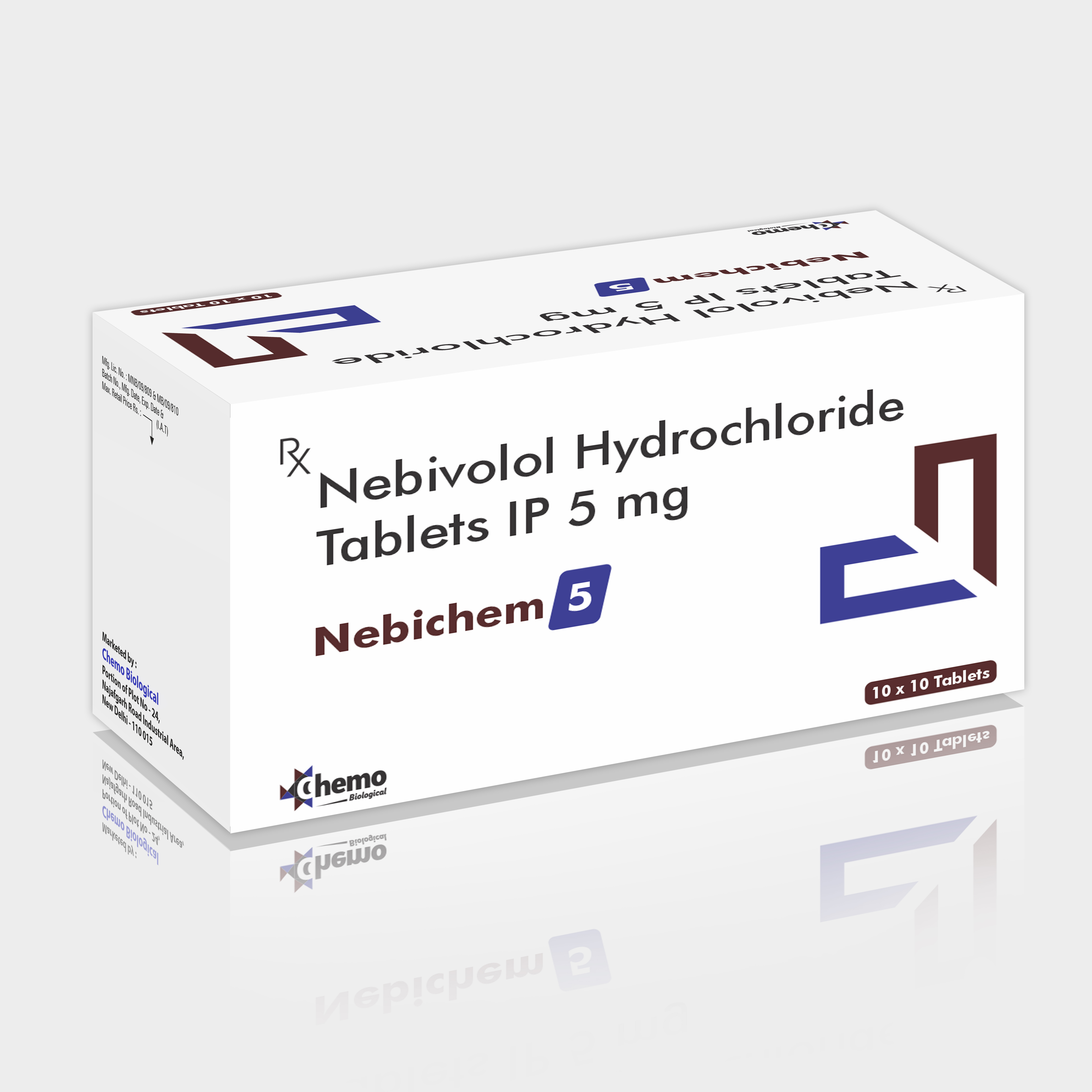 nebivolol hydrochloride 5mg