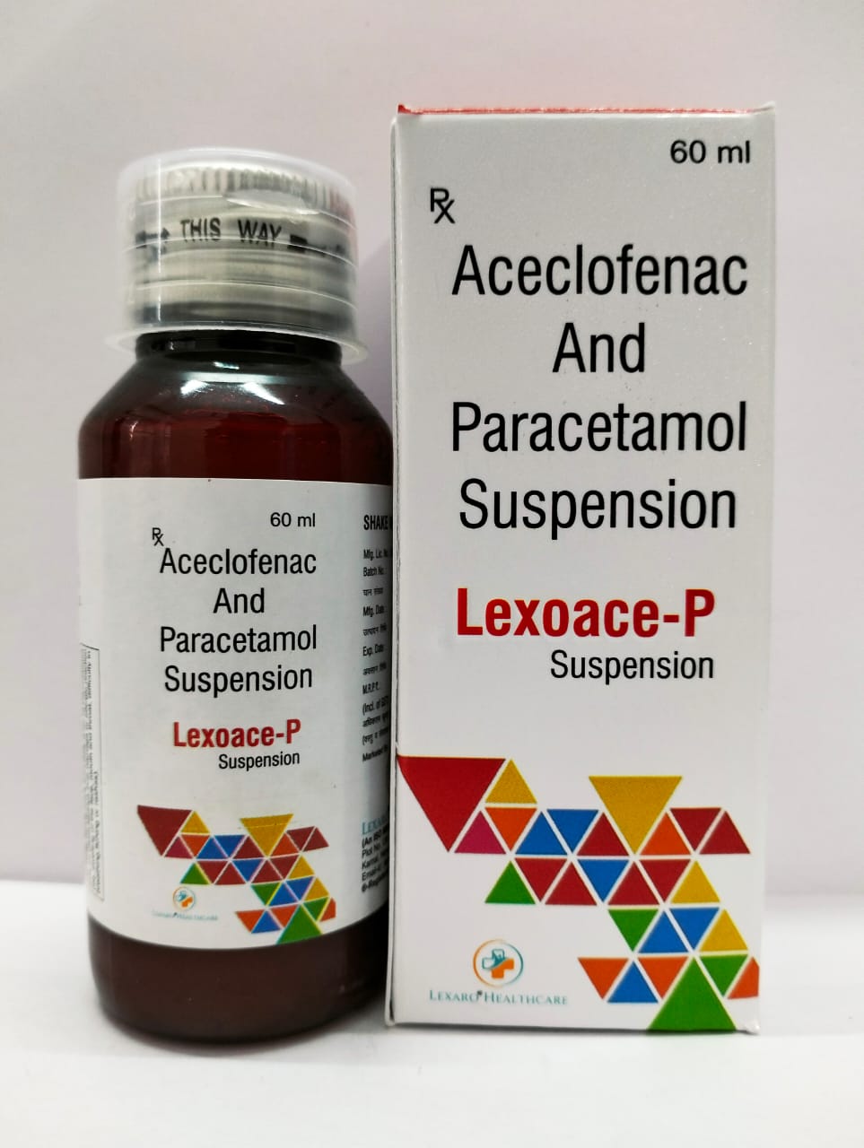 aceclofenac 50 mg + paracetamol 125 mg