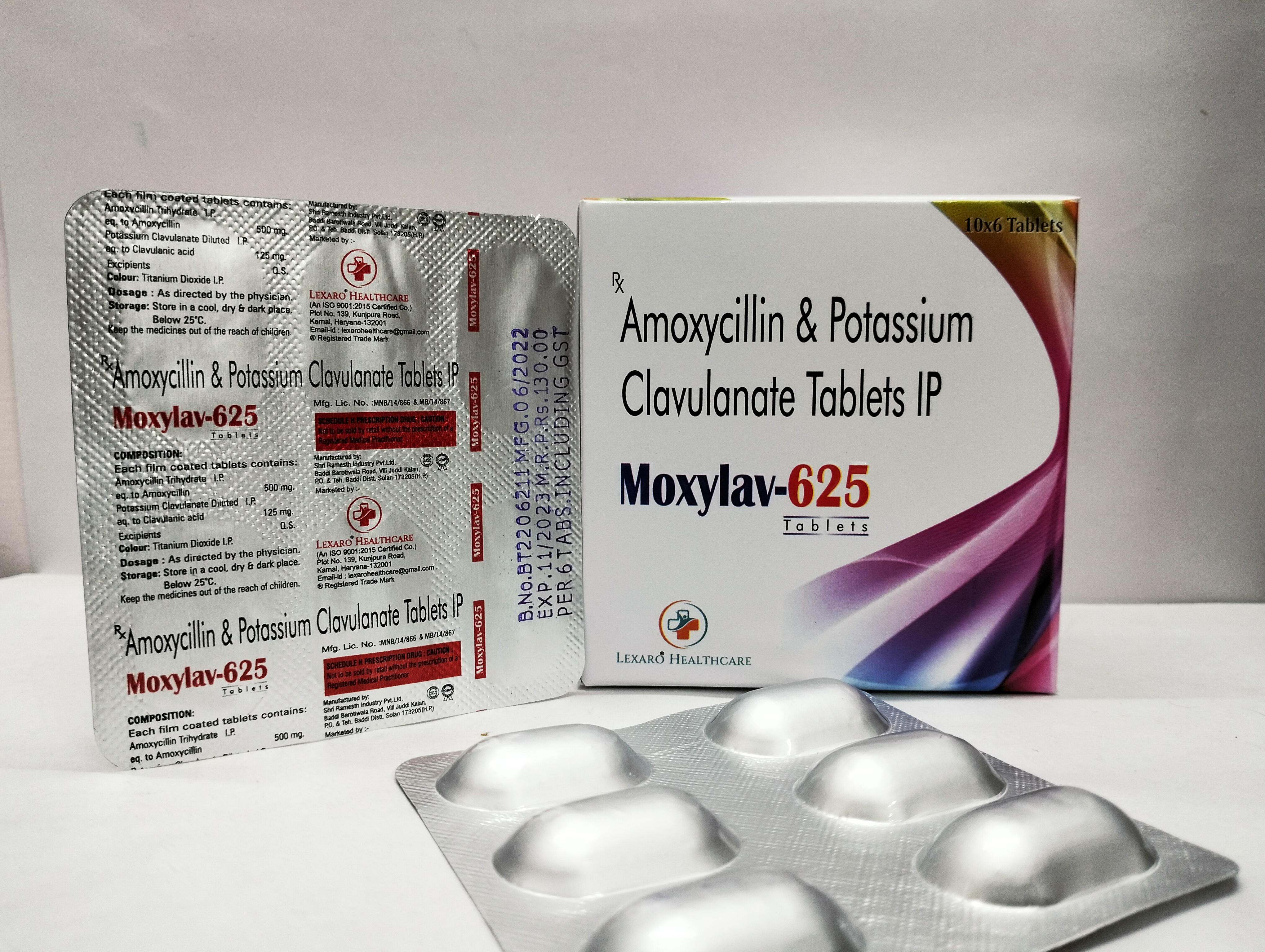 amoxycillin 500 mg+clavulanic acid 125mg