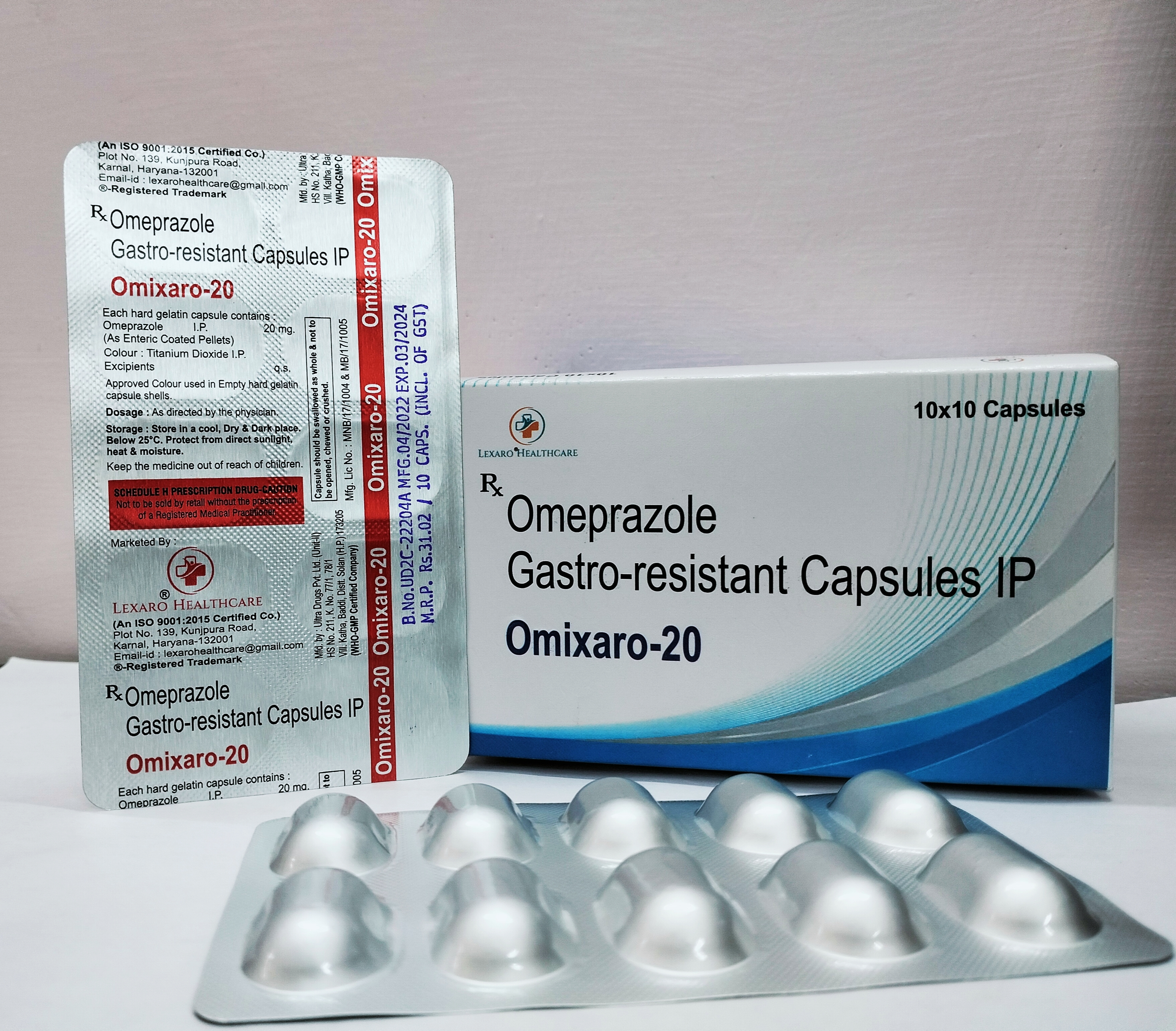 omeprazole 20 mg   cap