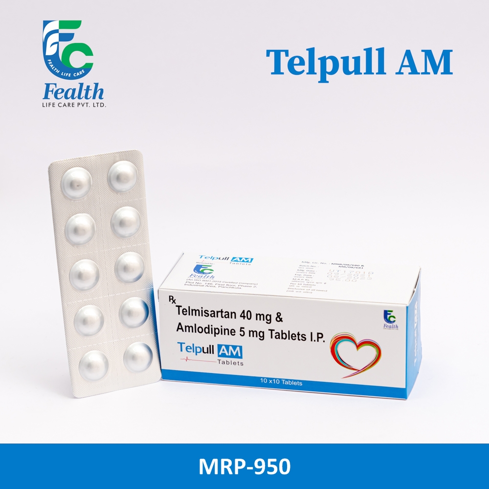 amlodipine besylate eq. to amlodipine 5 mg & telmisatran 40mg