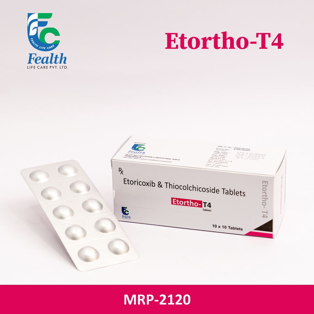 etoricoxib 60mg + thiocolchicoside 4mg  tablet