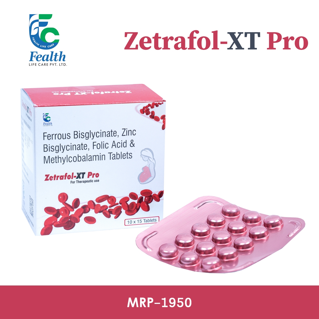 ferrous bisglycinate 60mg,zinc biglycinate 15mg folic acid mg methylcobalamin 500mg tablets mettalic