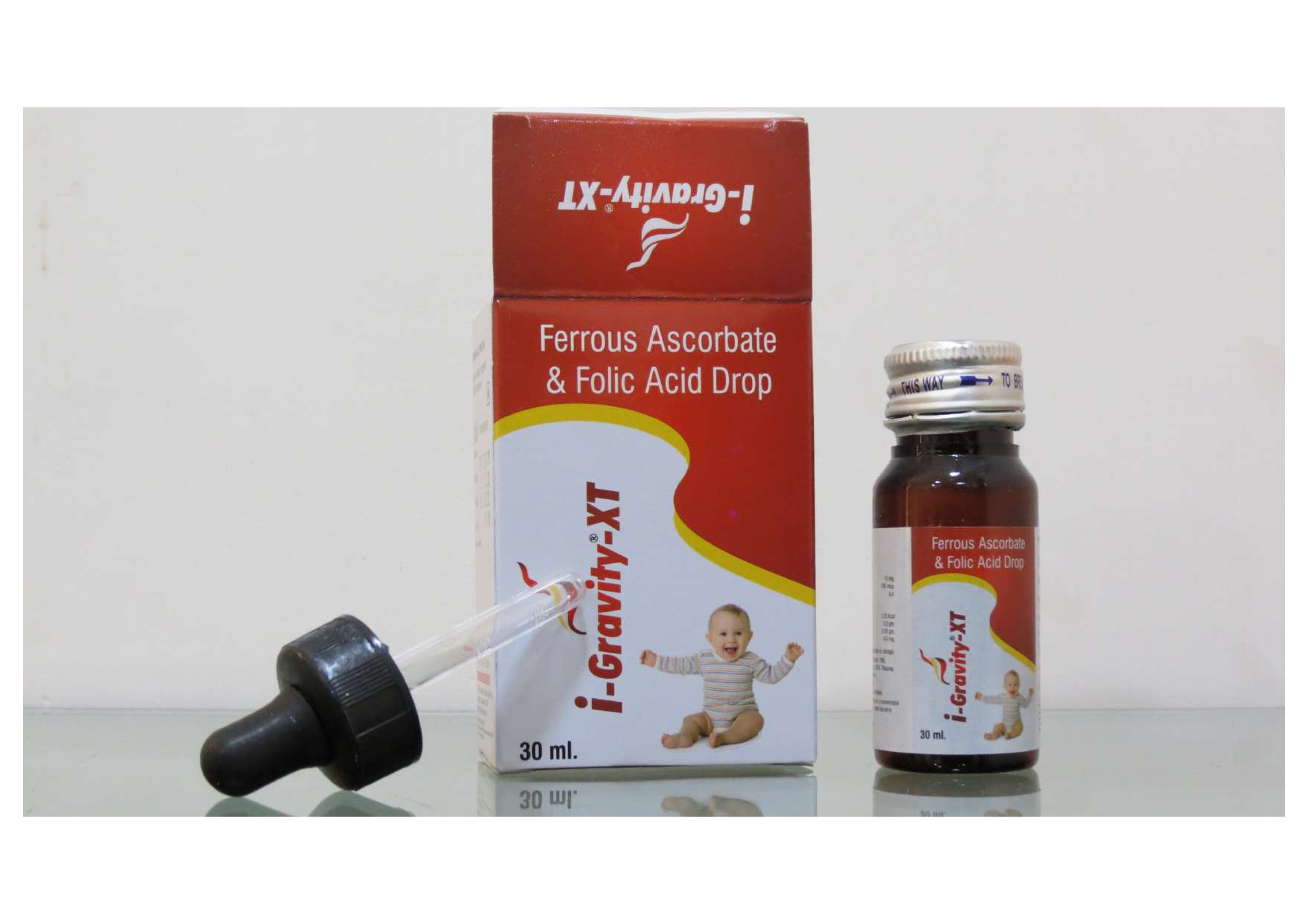 ferrous ascorbate 10mg + folic acid 100mcg
drops