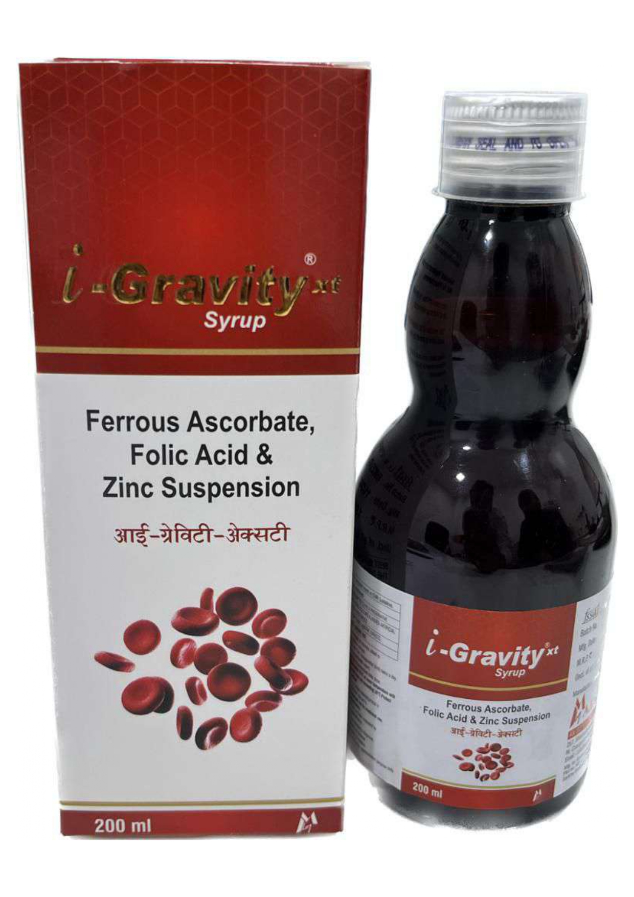 ferrous ascorbate + folic acid
syrup