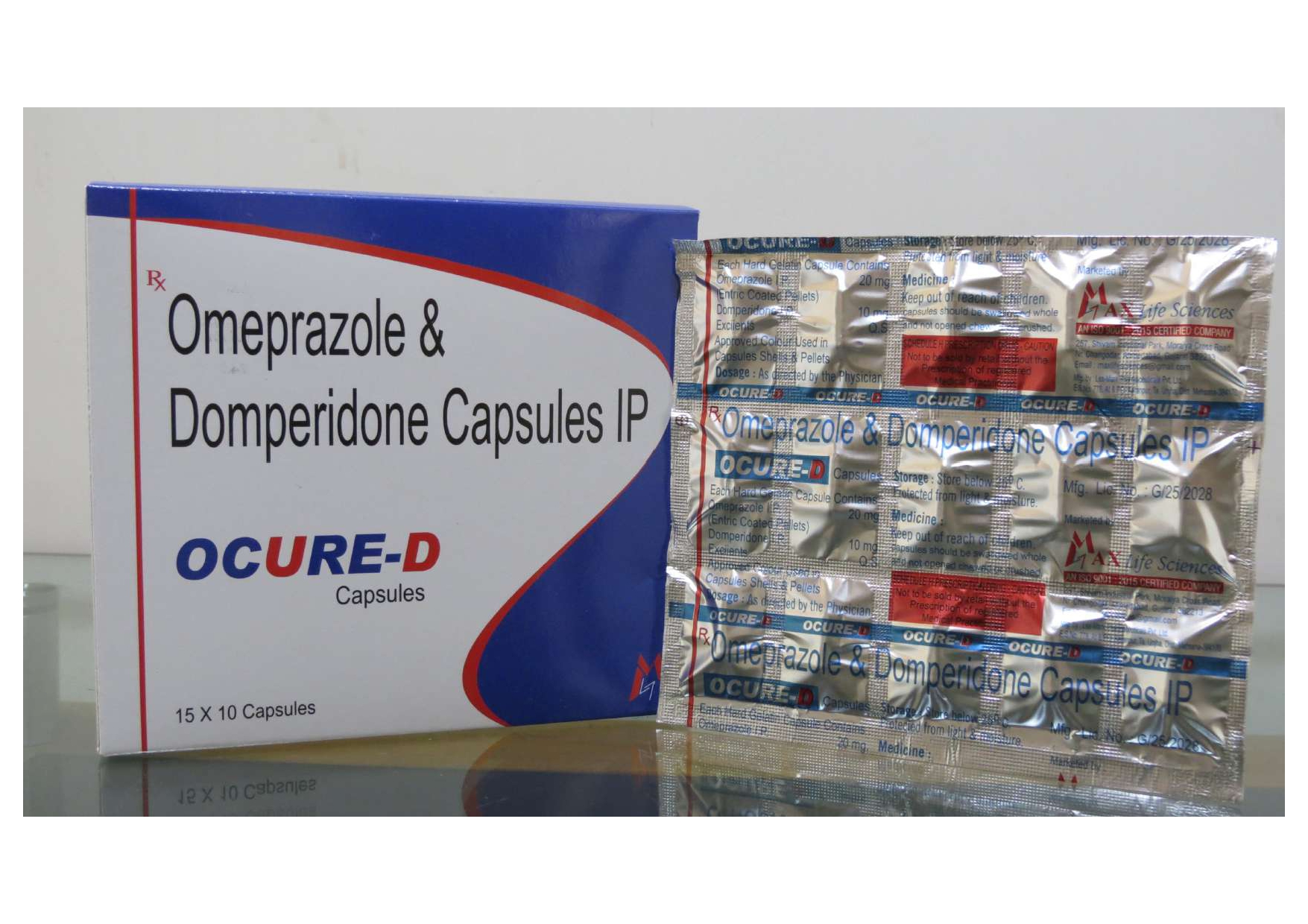 omeprazole 20mg + domperidone 10mg capsules