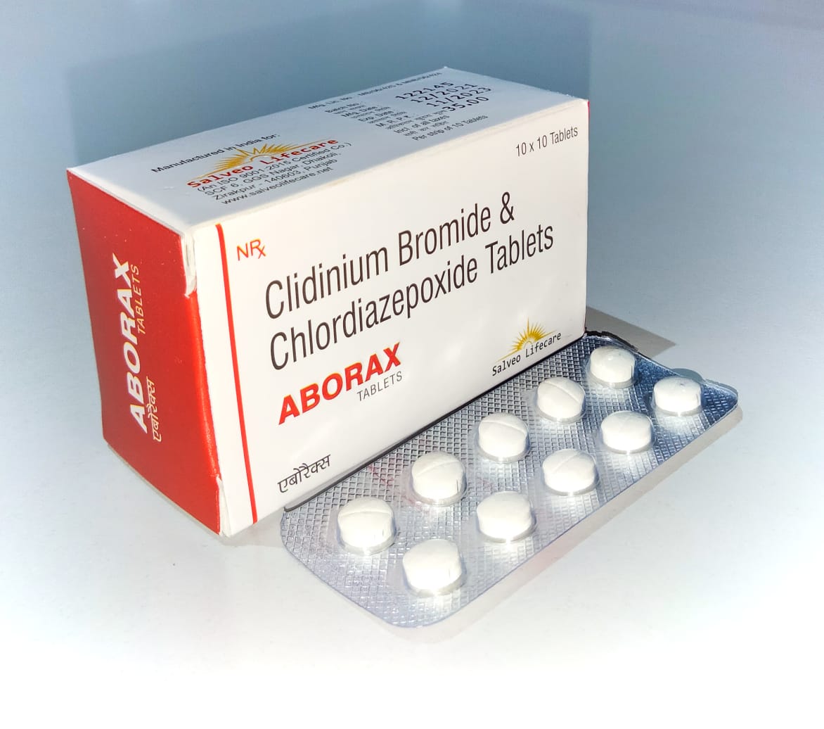 clidinium bromide 2.5 mg, chlordiazepoxide 5 mg,