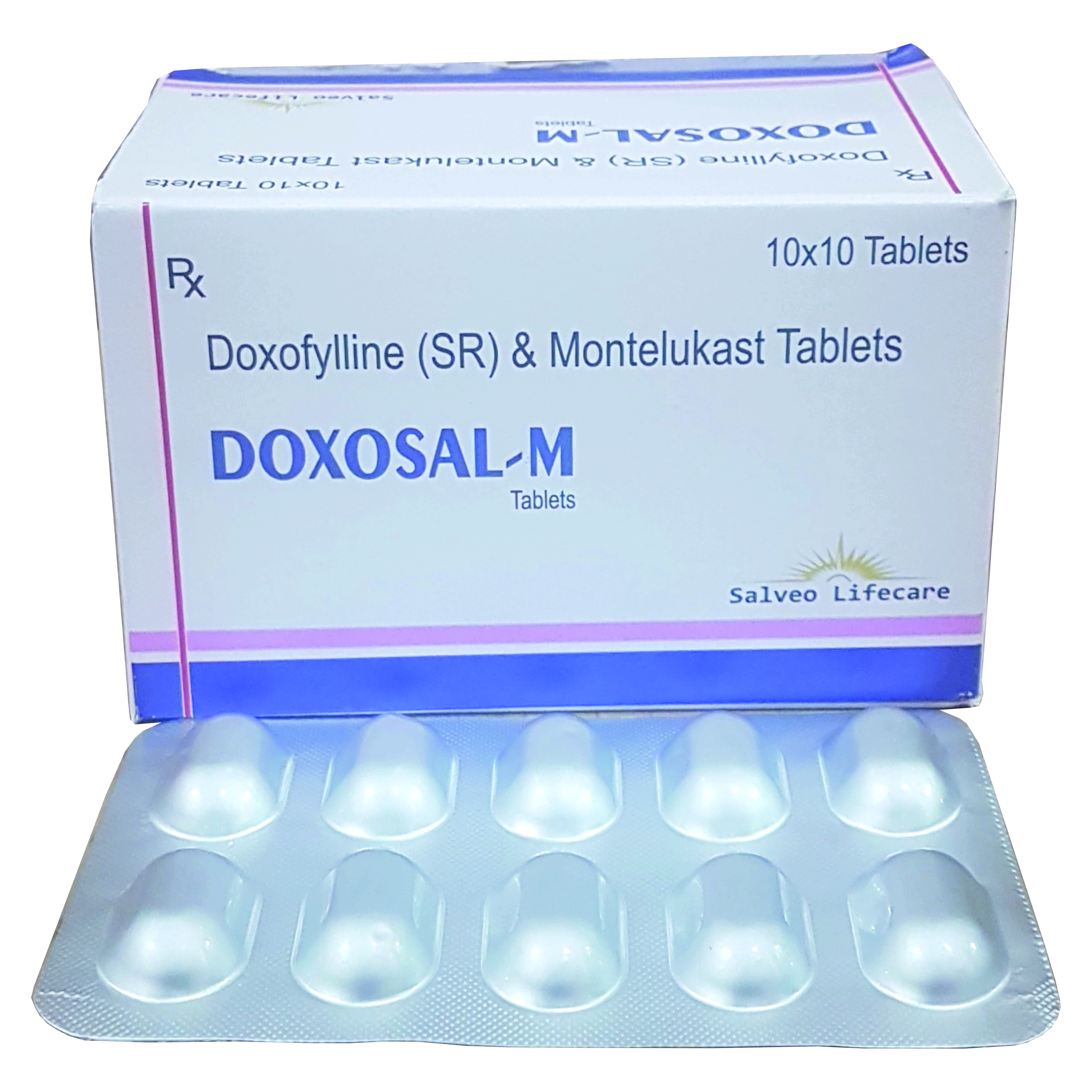 doxofylline 400 mg montelukast 10 mg