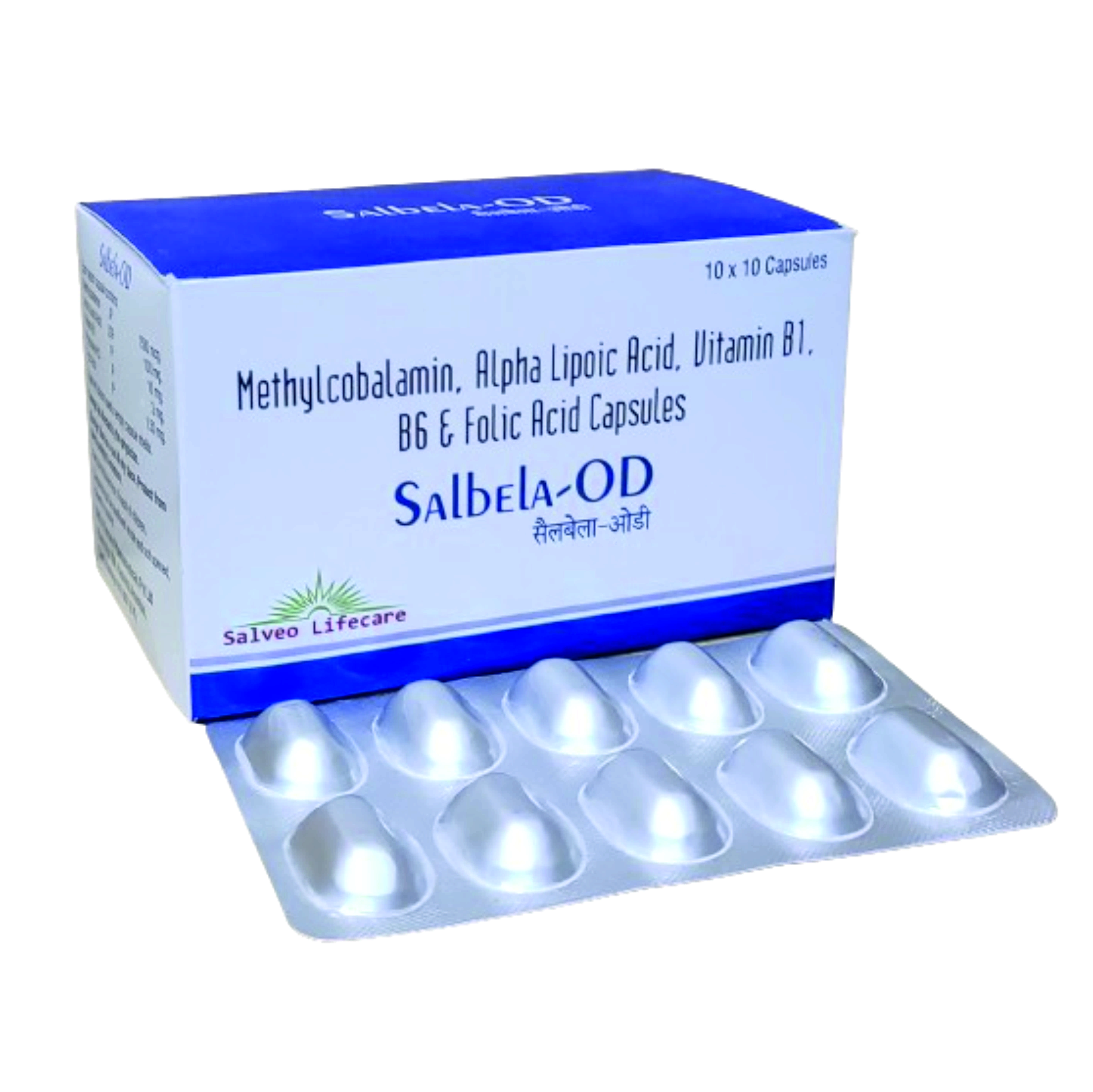 mecobalamin=1500mcg, ala=100mg, vit b1 10 mg,
vit b6 3 mg, folic acid 1.50 mg