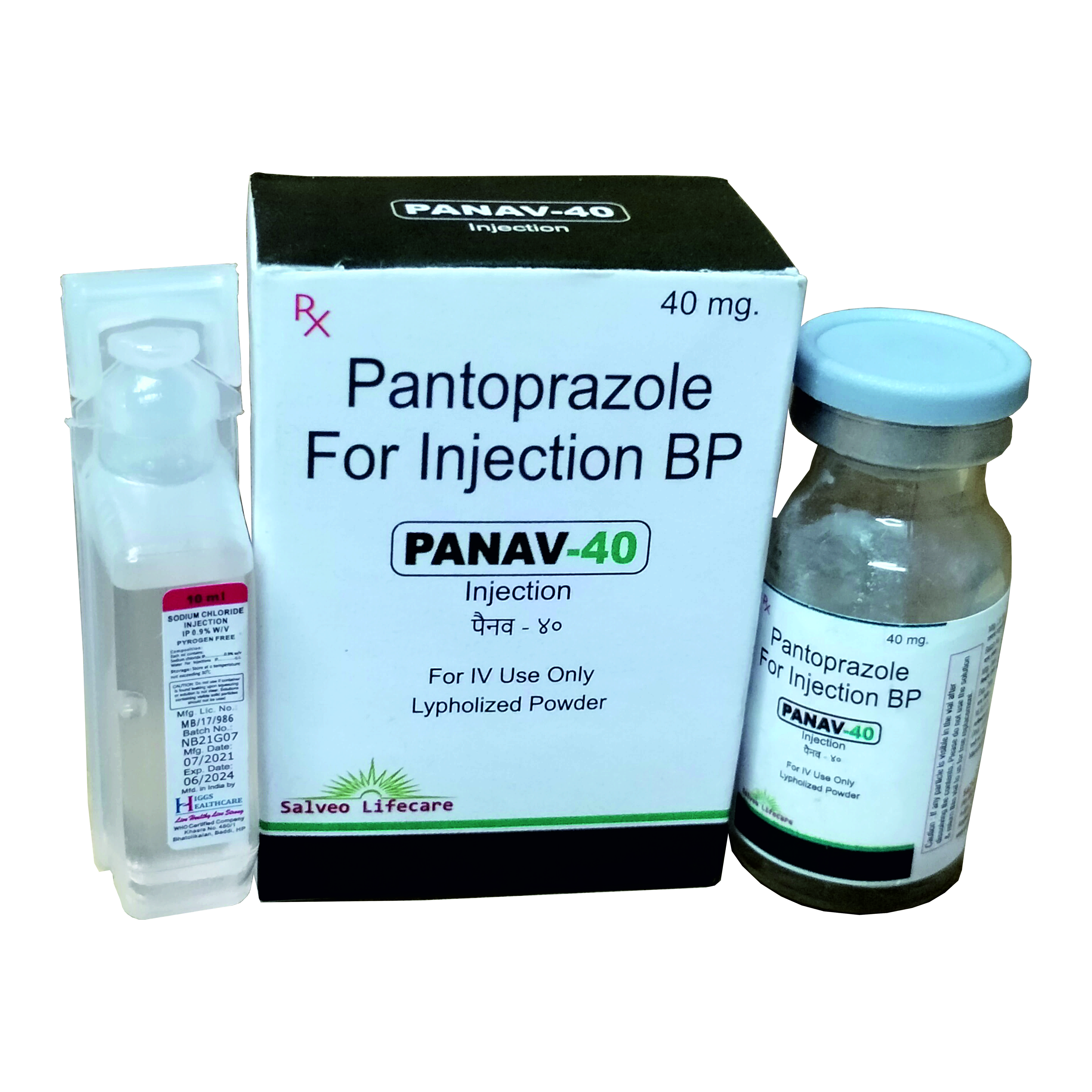 pantoprazole 40 mg iv