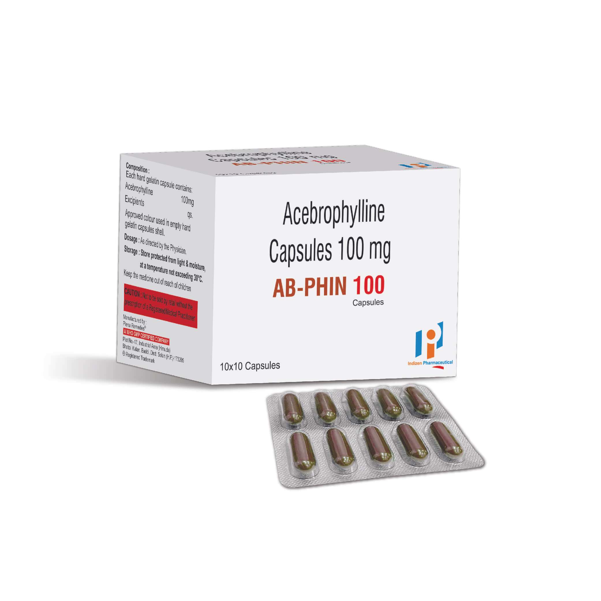 acebrophylline 100 mg capusle