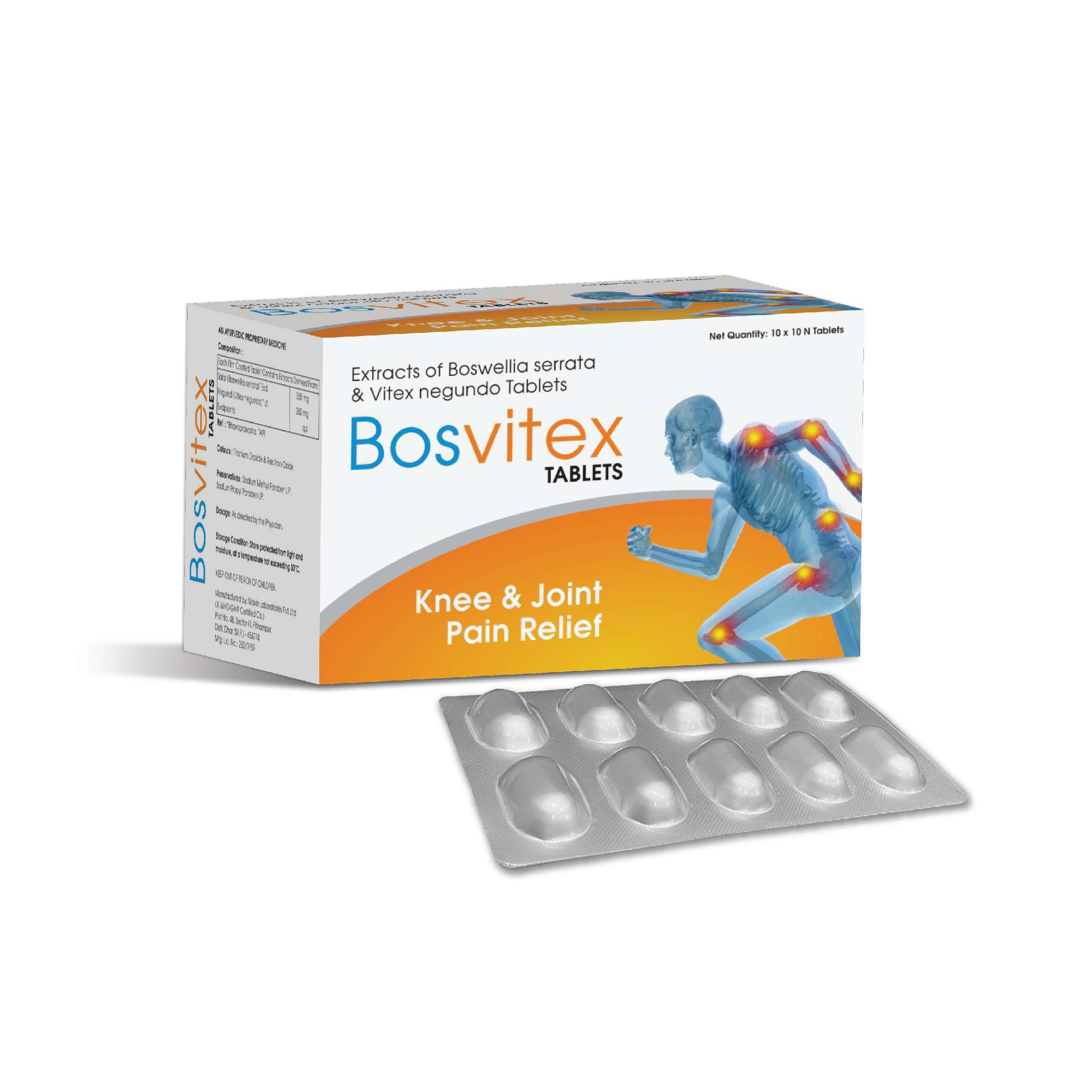 boswellia serrata 350 mg + vitax negundo 250 mg