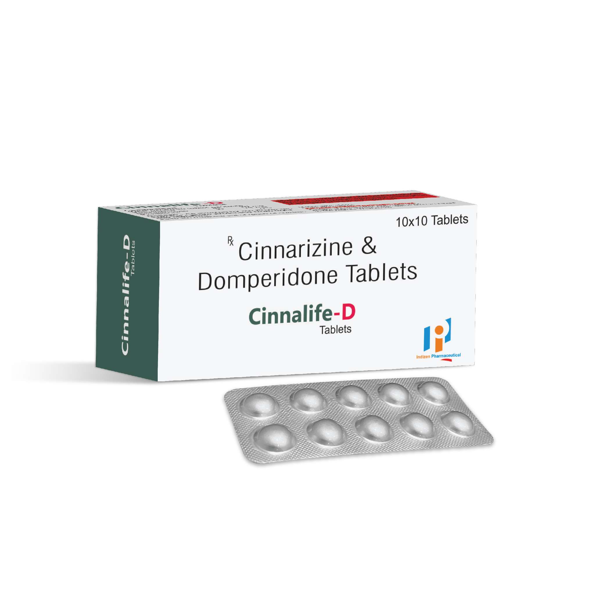 cinnarizine 20 + domperidone 15 mg