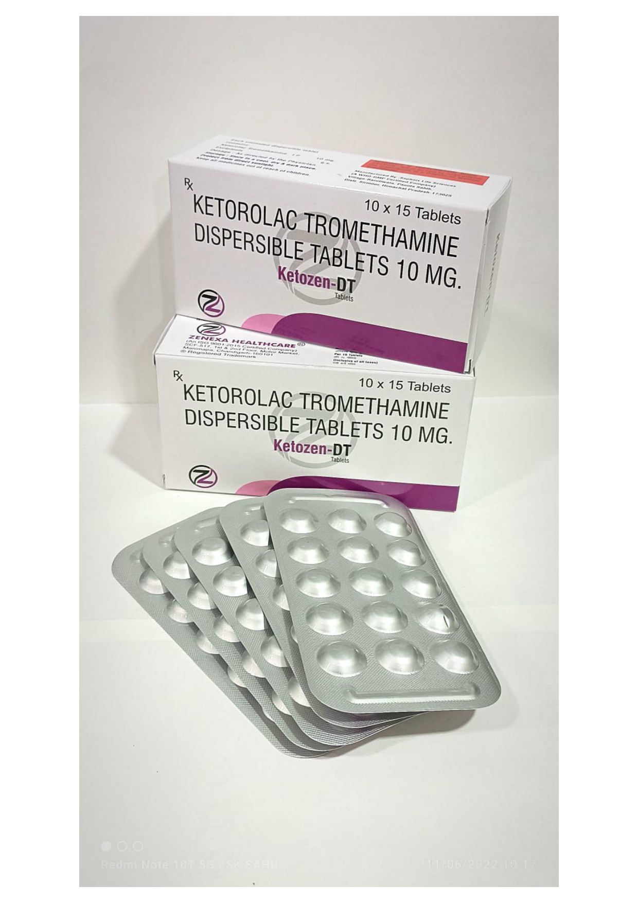 ketorolac tromethamine dispersible 10 mg