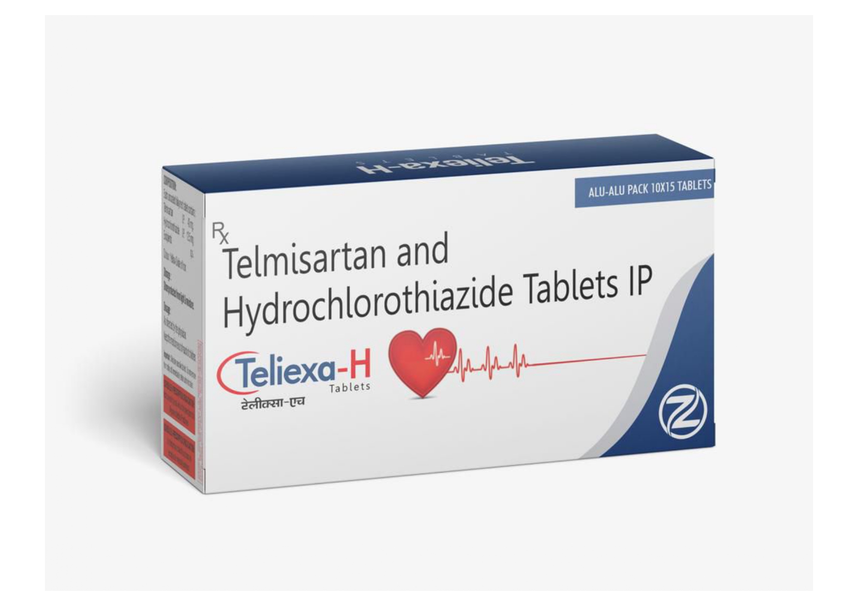 telmisartan 40 mg + hydrochlorthiazide 12.5 mg
