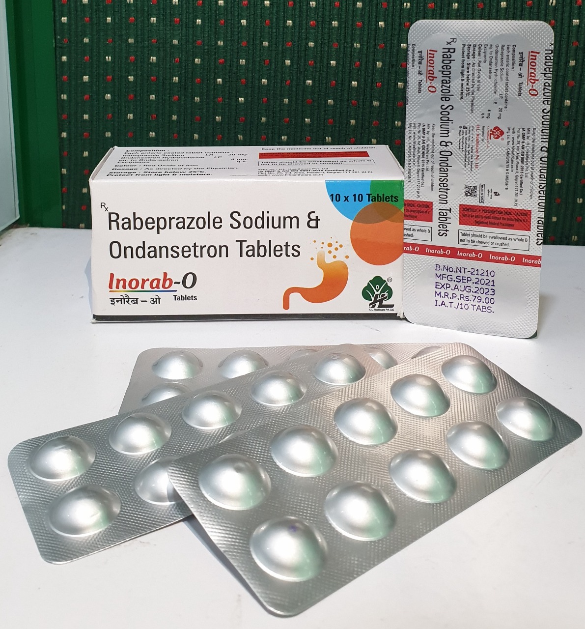 rabeprazole sodium &ondanserton
tablet