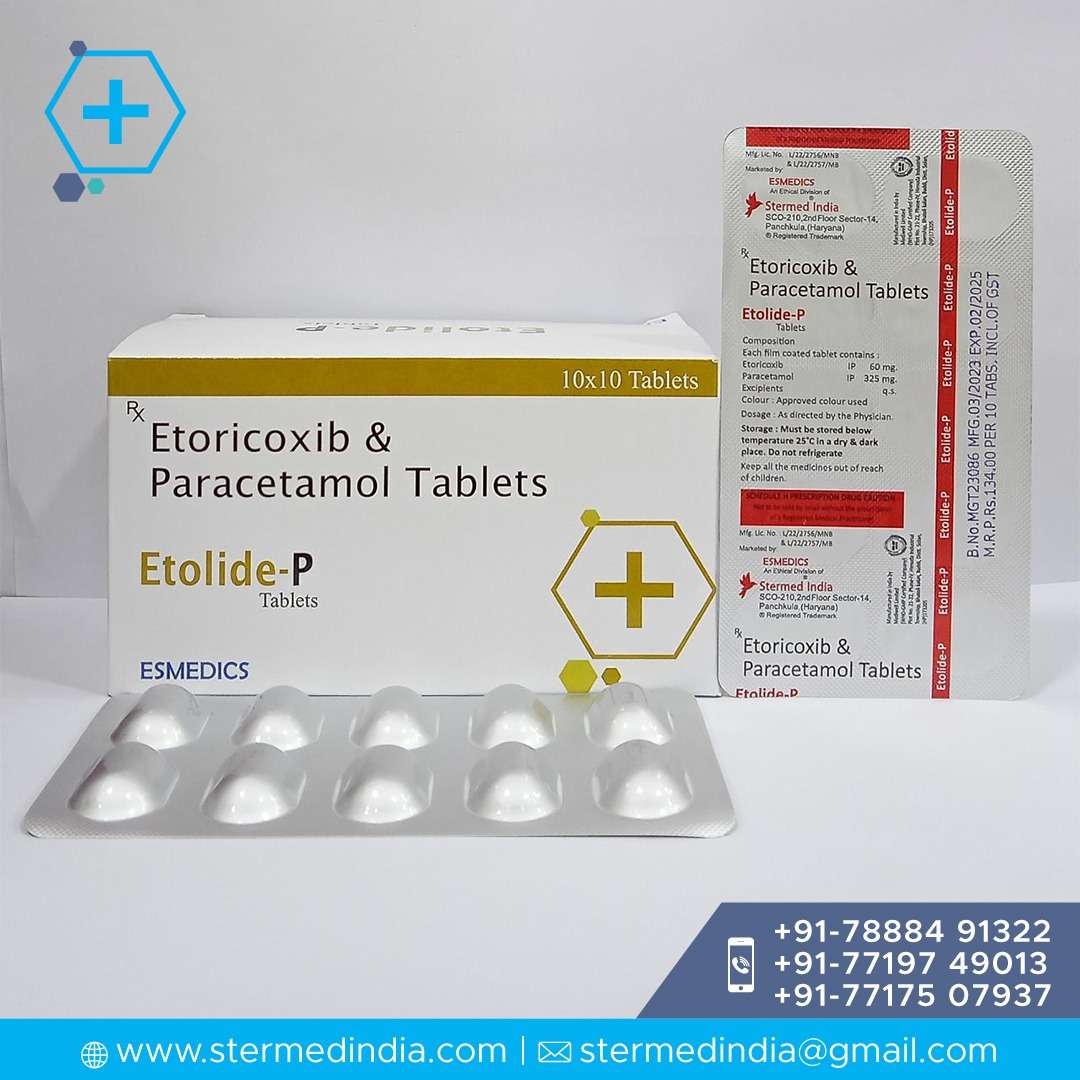 etoricoxib 60 mg + paracetamol 375 mg