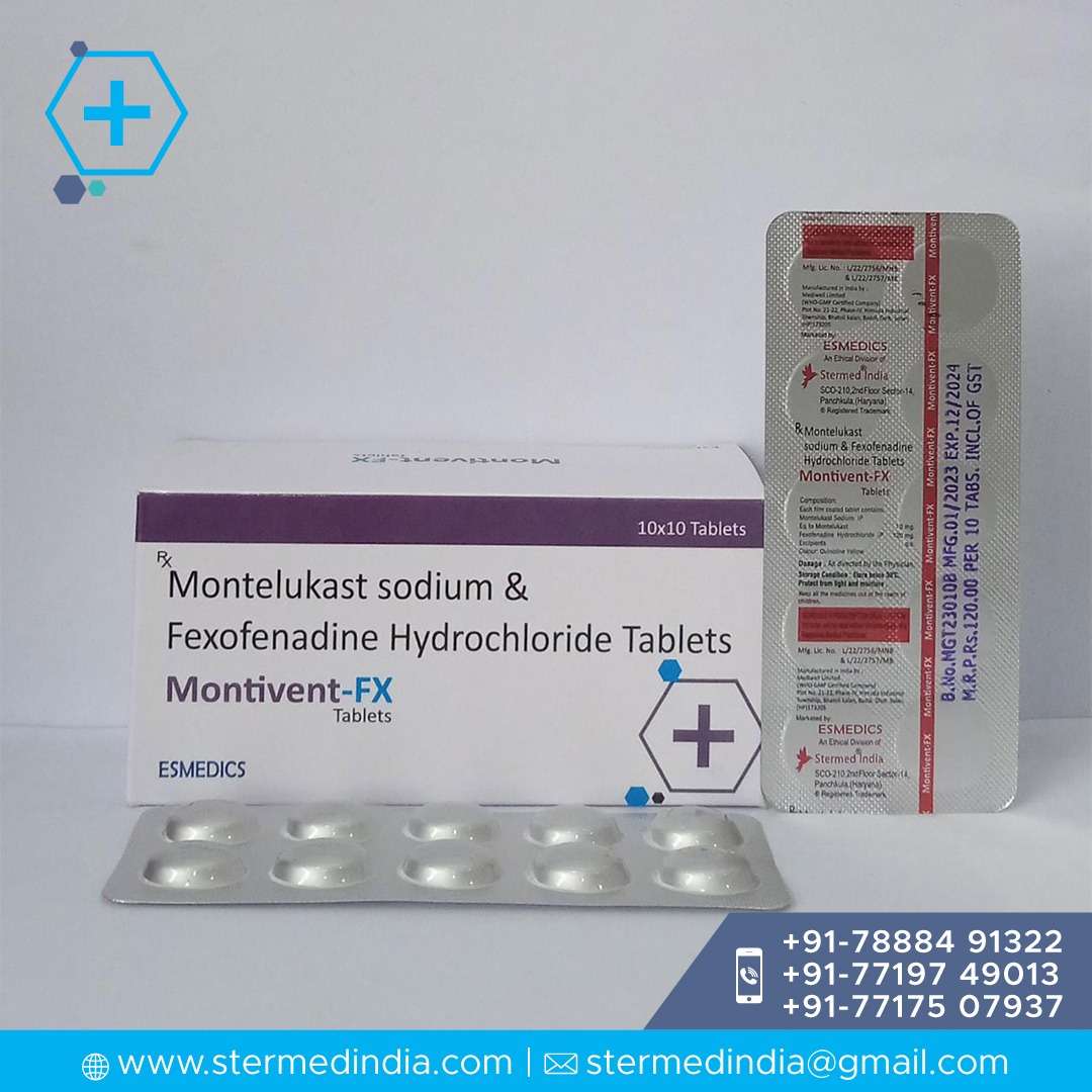 montelukast + fexofenadine