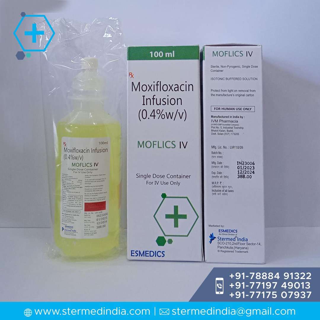 moxifloxacin infusion(0.4 % w/v)