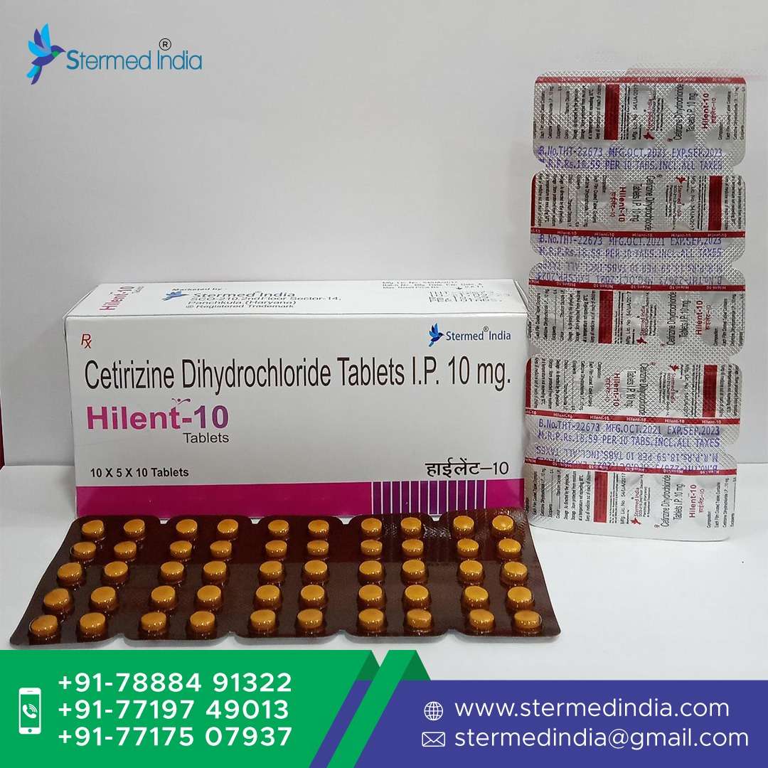 cetirizine dihydrochloride tablets 10mg