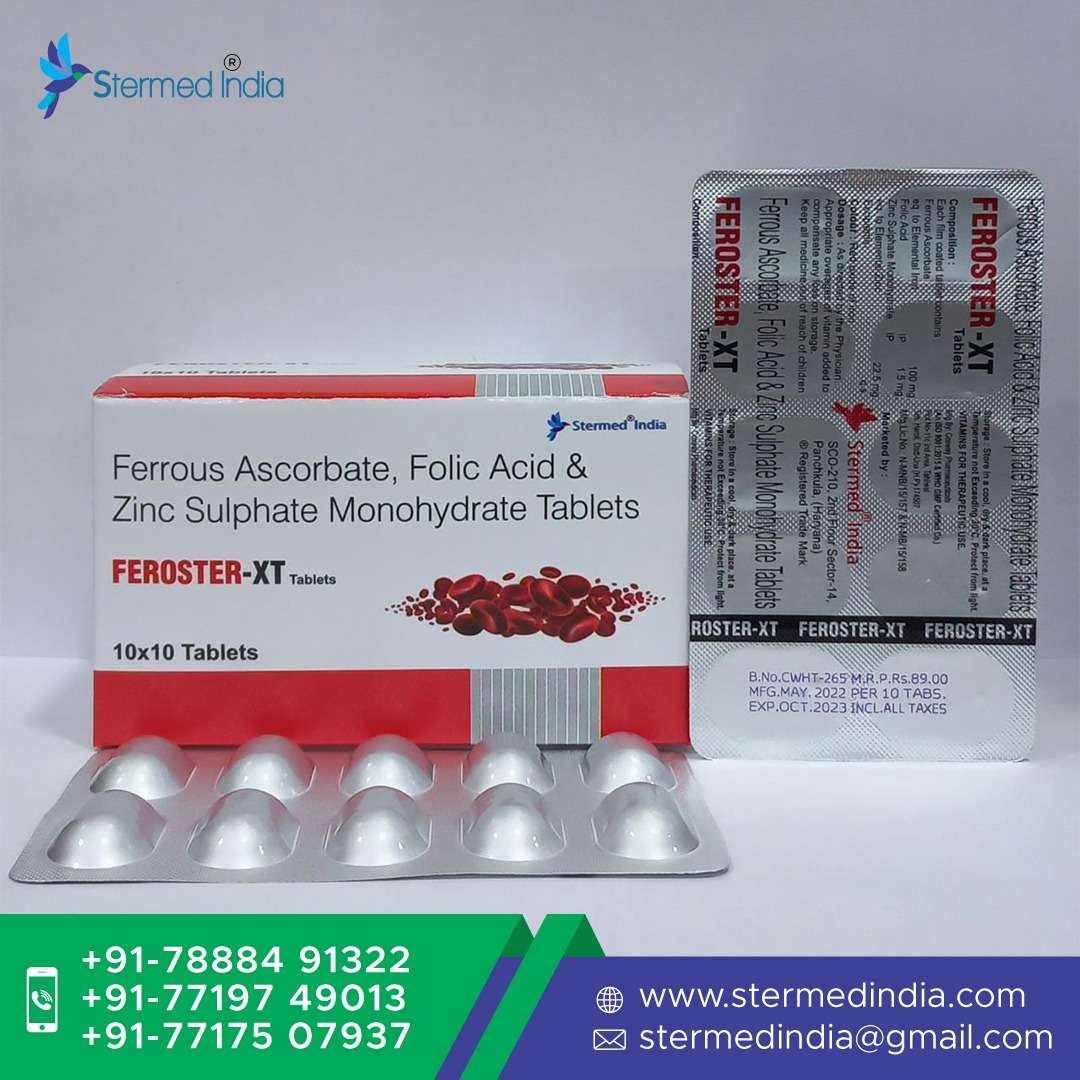 ferrous ascorbate 100 mg + folic acid 1.5 mg