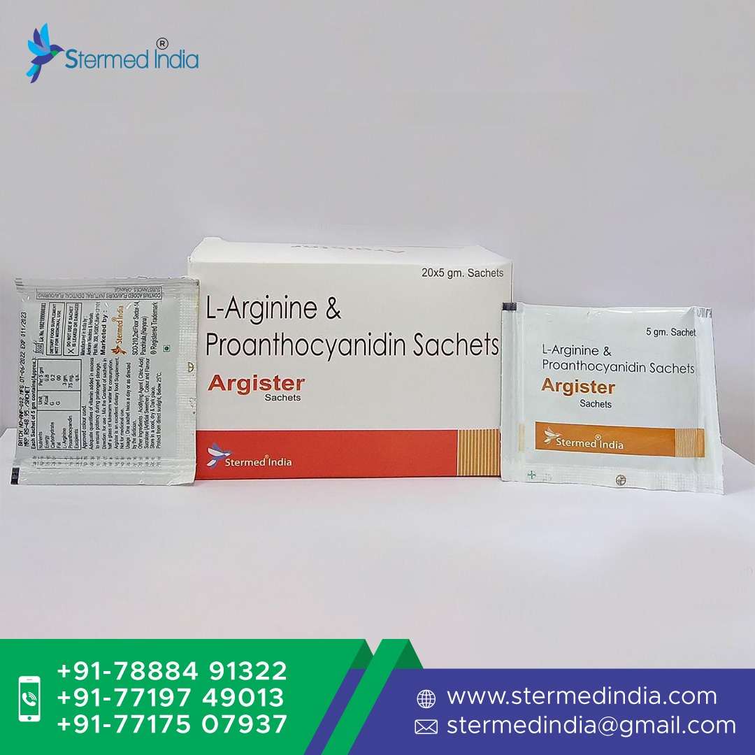 l arginine 3 mg + proanthocynidin 75 mg